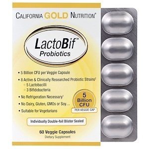 California Gold Nutrition, Пробіотики лактобиф - купити Україна