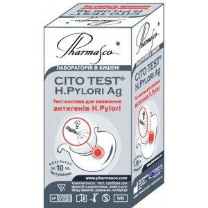 ТЕСТ CITO TEST H.Pylori Ag - купити Україна