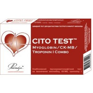 Тест CITO TEST Troponin I - купити Україна