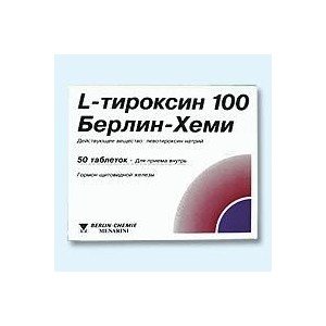 L-Тироксин 100 Берлін-Хемі - купити Україна